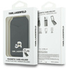 Portfel z lusterkiem Karl Lagerfeld      Stand Mirror MagSafe czarny