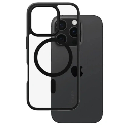 Etui CARE by PanzerGlass Flagship Urban Case z MagSafe na iPhone 16 Pro - przezroczyste