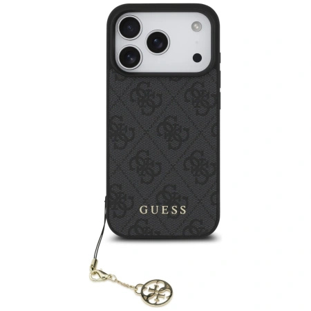 GUESS ETUI CASE DO IPHONE 17 PRO 4G CHARMS COLLECTION MAGSAFE Z CHARMS