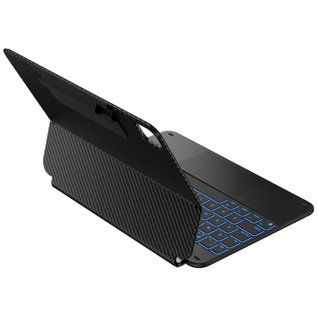 Etui Typecase Edge z klawiaturą do iPad  Air 11" 2024/2025 włókno węglowe