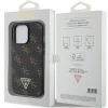 Etui Guess 4G Triangle Metal Logo na iPhone 15 Pro Max - czarne