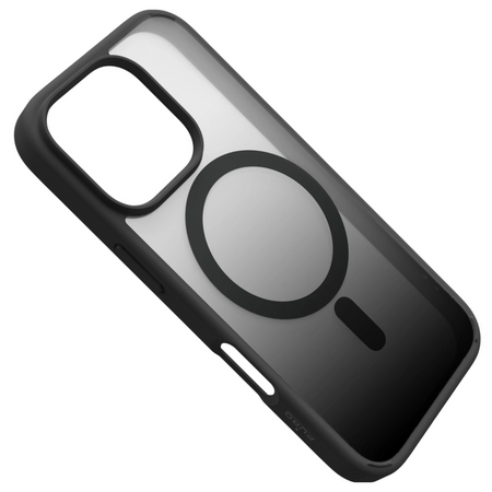 Etui silikonowe Puro Gradient MagSafe do iPhone 16 Pro Max - czarne