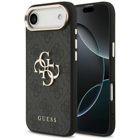 Etui Guess 4G Big 4G Classic Logo do     iPhone Air czarny złoty