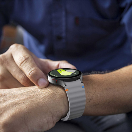 TECH-PROTECT PASEK DO SAMSUNG GALAXY WATCH 4 5 6 7 FE Z SILIKONU DO ZEGARKA