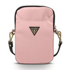 Guess Torebka GUPBNTMLLP różowy/pink Nylon Triangle Logo