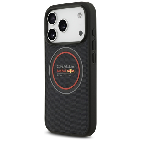 Etui Red Bull Meshed Logo And Red Ring   MagSafe do iPhone 17 Pro granatowy