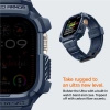 Etui Spigen Rugged Armor Pro na Apple Watch Ultra 1 / 2 (49 mm) - granatowe