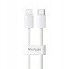 MCDODO ŁADOWARKA KABEL USB-C SZYBKIE ŁADOWANIE USB TYP C DO IPHONE 15 1M