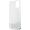 Etui Guess GUHCP14SLCSGSGH na iPhone 14 - białe Liquid Glitter Marble