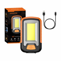 SUPERFIRE LATARKA G21 650LM DO ROBÓT ELEKTRONICZNEJ Z USB DO MOCY ZUŻYWANIA