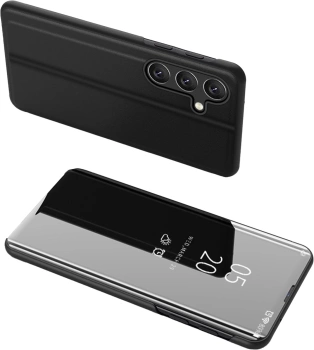 HURTEL ETUI POKROWIEC CLEAR VIEW DO SAMSUNG GALAXY A24 4G Z KLAPKĄ OCHRONA