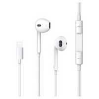 USAMS SŁUCHAWKI DO IPHONE 7 8 X XS XS MAX XR EP-24 DO LIGHTNING Z KABLEM