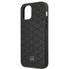Mercedes MEHCP12LSPSBK iPhone 12 Pro Max 6,7" czarny/black hardcase Leather Quilted Embossed