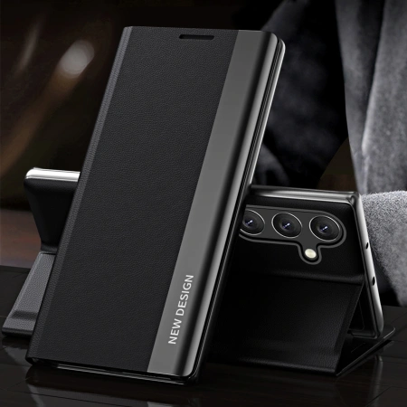 HURTEL ETUI DO SAMSUNG GALAXY S24 FE Z KLAPKĄ I PODSTAWKĄ DOSKONAŁA OCHRONA