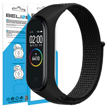 BELINE PASEK NYLONOWY DO MI BAND 7 6 5 4 3 DO ZEGARKÓW Z OPASKĄ I REGULACJĄ