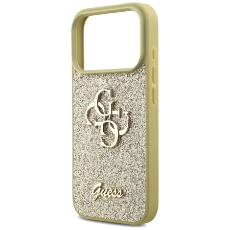 GUESS ETUI FIXED GLITTER BIG 4G DO IPHONE 17 PRO WYSOKIEJ JAKOŚ