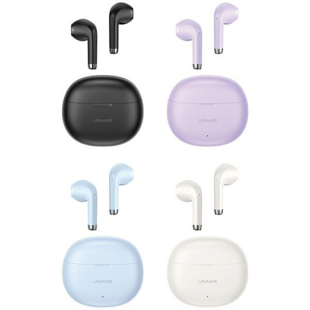 USAMS SŁUCHAWKI BLUETOOTH 5.3 TWS DO IPHONE X 11 12 13 14 15 STEREO DŹWIĘK