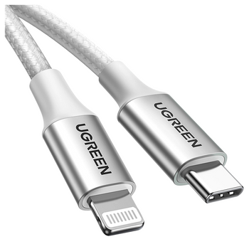 UGREEN KABEL DO LIGHTNING DO USB-C 2.0 PD 3A DO IPHONE 7 8 X XR XS 11 12 13