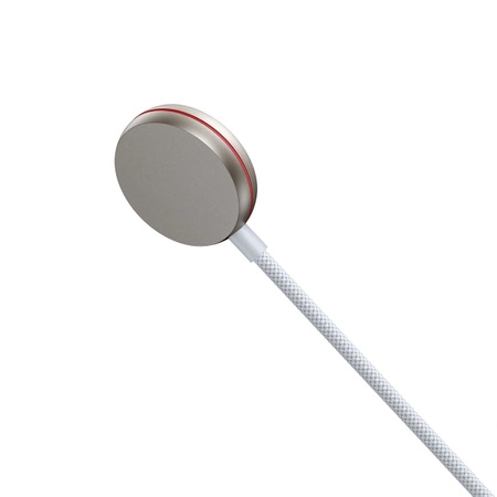 Joyroom 2 w 1 kabel lightning i ładowarka indukcyjna do Apple Watch 1.5m biały (S-IW011)