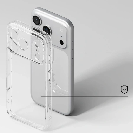 RINGKE ETUI FUSION DO IPHONE 17 PRO MAX PRZEZROCZYSTE OCHRONA