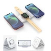 DUDAO SZYBKA ŁADOWARKA INDUKCYJNA 3W1 15W KABEL USB-C DO TELEFONU SŁUCHAWEK