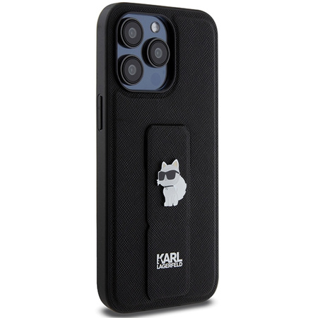KARL LAGERFELD ETUI DO IPHONE 13 PRO 13 6,1 HARDCASE GRIPSTAND SAFFIANO