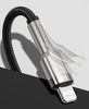 Baseus Cafule Metal Data kabel USB Typ C - Lightning 20 W Power Delivery 1 m czarny (CATLJK-A01)