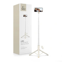 TECH-PROTECT SELFIE STICK Z TRIPODEM DO TELEFONÓW I KAMER 3W1 Z PILOTEM