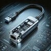 CO2 PRZEJŚCIÓWKA USB-C ETHERNET ADAPTER KARTA SIECIOWA LAN GIGABIT RJ45 2500 MB
