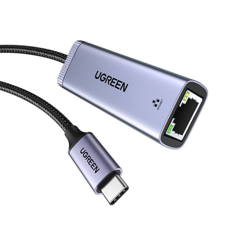 UGREEN ADAPTER SIECIOWY USB-C DO RJ45 DO MACBOOKA TELEFONU Z OBSŁUGĄ 1GBPS