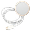 Guess zestaw ładowarka MagSafe + etui do iPhone 14 6,1" czarne Marble (GUBPP14SHMEACSK)