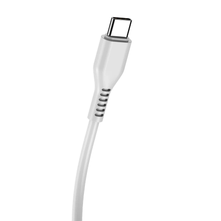 JELLICO kabel KDS-30 USB-C - USB-C PD 60W 1M Biały