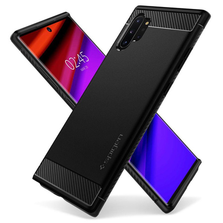 SPIGEN RUGGED ARMOR GALAXY NOTE 10+ PLUS MATTE BLACK