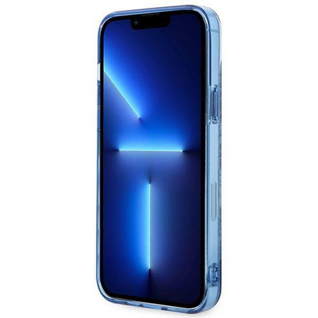 Guess GUHCP14MHGPLHB iPhone 14 Plus 6,7" niebieski/blue hardcase Porcelain Collection