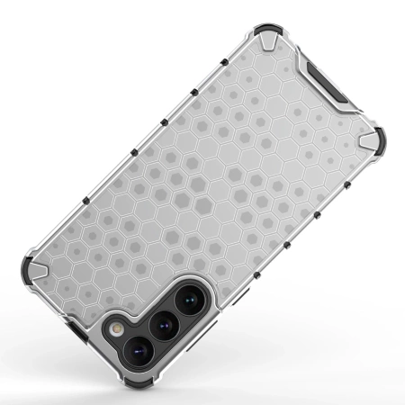 HURTEL ETUI PANCERNE DO SAMSUNG GALAXY S23+ HONEYCOMB PRZEZROCZYSTE OCHRONA