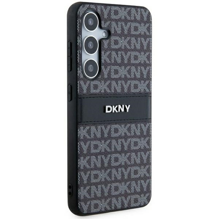 DKNY ETUI DO SAMSUNG GALAXY S24 S921 Z PASKAMI MONO STRIPE I LOGO METALOWYM