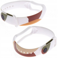 Strap Moro opaska do Xiaomi Mi Band 4 / Mi Band 3 silikonowy pasek bransoletka do zegarka wzór 4