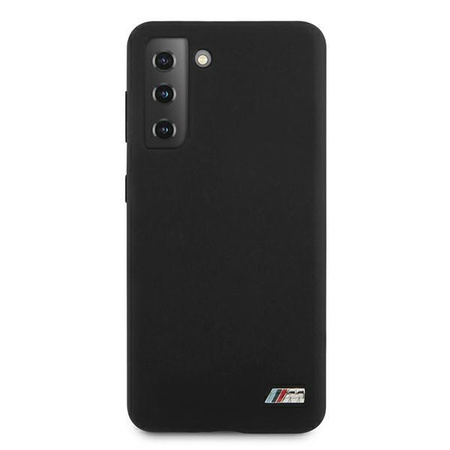 Etui BMW BMHCS21SMSILBK S21 G991 czarny/black Silicone M Collection