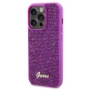 Etui Guess Disco Metal Script na iPhone 14 Pro - fuksjowe