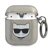KARL LAGERFELD ETUI POKROWIEC KLA2UCHGK DO AIRPODS 1 2 Z GLITTER CHOUPETTE