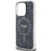 Etui Guess IML GCube MagSafe na iPhone 15 Pro - czarne