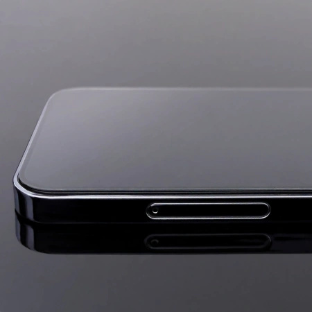 WOZINSKY SZKŁO HARTOWANE FULL GLUE DO IPHONE 15 Z RAMKĄ WYTRZYMAŁE OCHRONNE