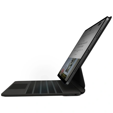 Etui UNIQ Venno Pro Magnetic Smart  z klawiaturą do iPad Air 13" 2024 / 2025 / iPad Pro 13" 2024 - czarne