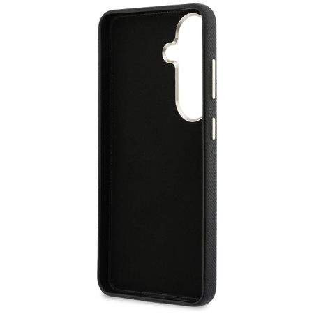 Etui Guess Grained Big 4G Metal Logo do  Samsung Galaxy S26 czarny