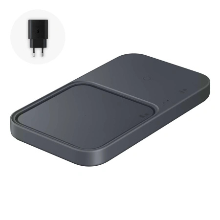 Ładowarka indukcyjna Samsung EP-P5400TB+ ład. siec. ciemno szary/dark gray Duo