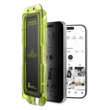 RINGKE SZKŁO PRYWATYZUJĄCE EASY SLIDE 2-PACK DO IPHONE 17 PRO MAX OCHRONA
