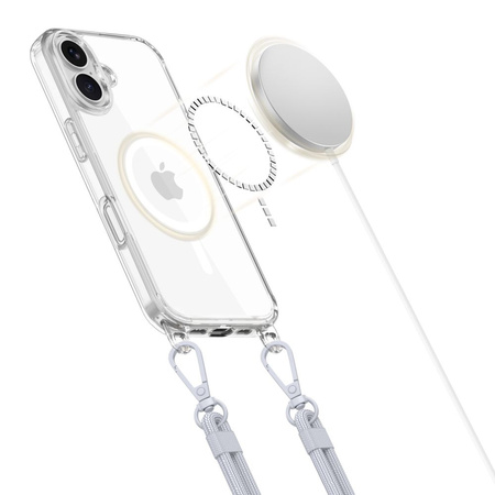 TECH-PROTECT FLEXAIR CHAIN CASE DO IPHONE 16 MAGNETYCZNE OCHRONA NA TELEFON