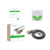 Ugreen kabel adapter USB-A - DB9 RS-232 1.5m szary (CR104)