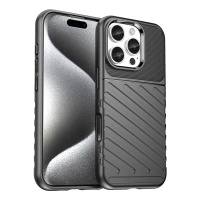 HURTEL ETUI THUNDER CASE DO IPHONE 16 PRO MAX Z OCHRONĄ WERSJA SILIKONOWA