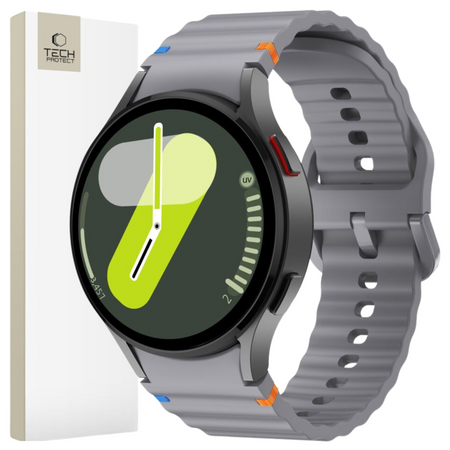 TECH-PROTECT PASEK DO SAMSUNG GALAXY WATCH 4 5 6 7 FE Z SILIKONU DO ZEGARKA